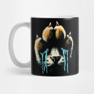 Crying Cat Paw Mug